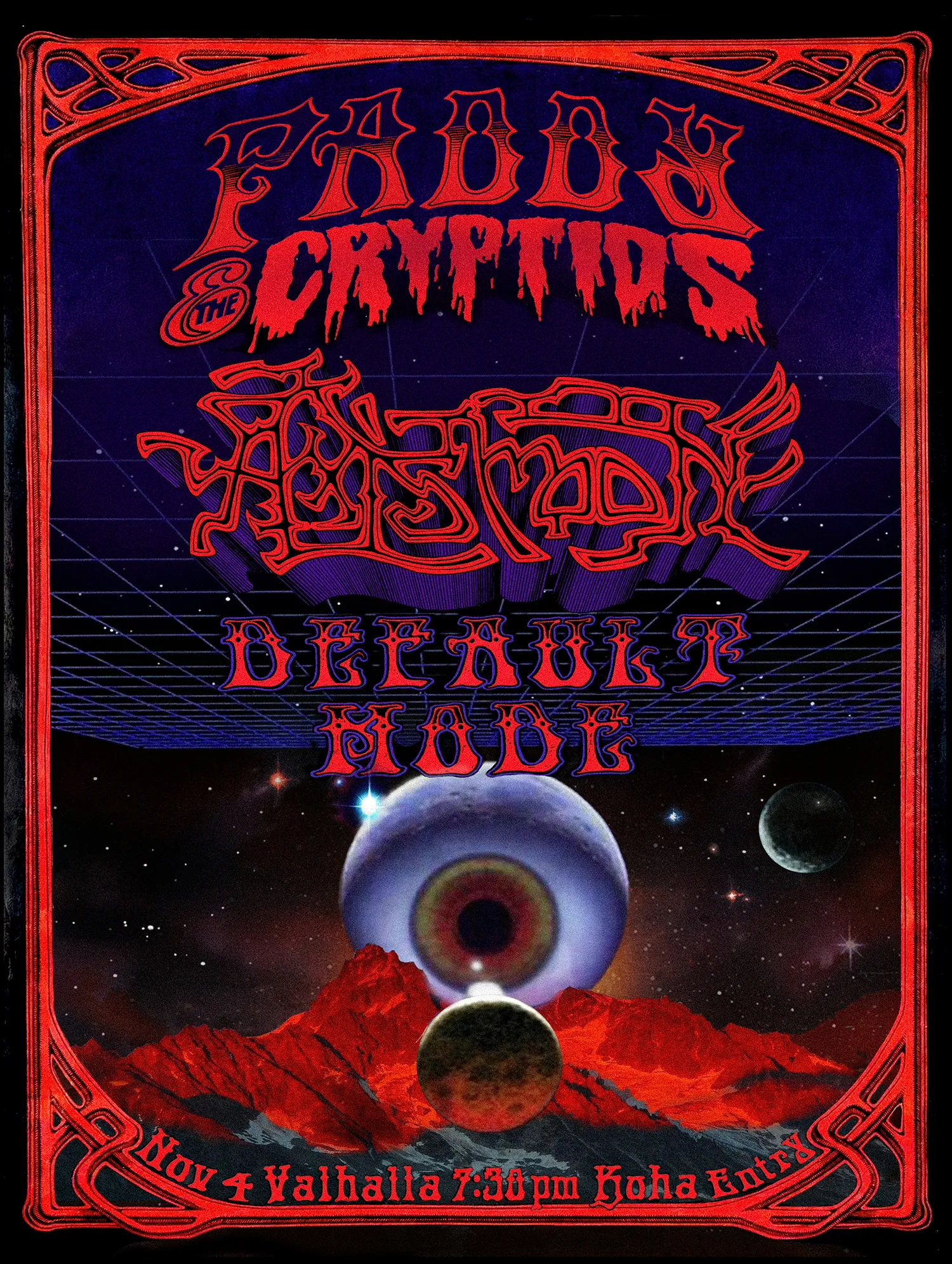 Default Mode — gigposter 